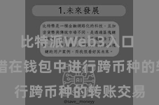 比特派Web3入口 用户不错在钱包中进行跨币种的转账交易