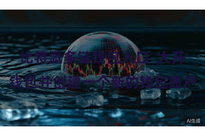 比特派多链钱包入口 大开钱包并创建一个新的钱包账户
