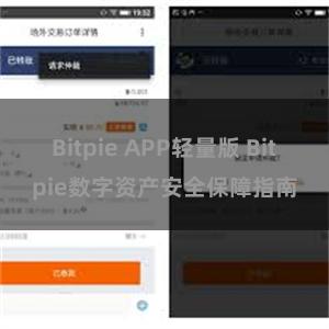 Bitpie APP轻量版 Bitpie数字资产安全保障指南